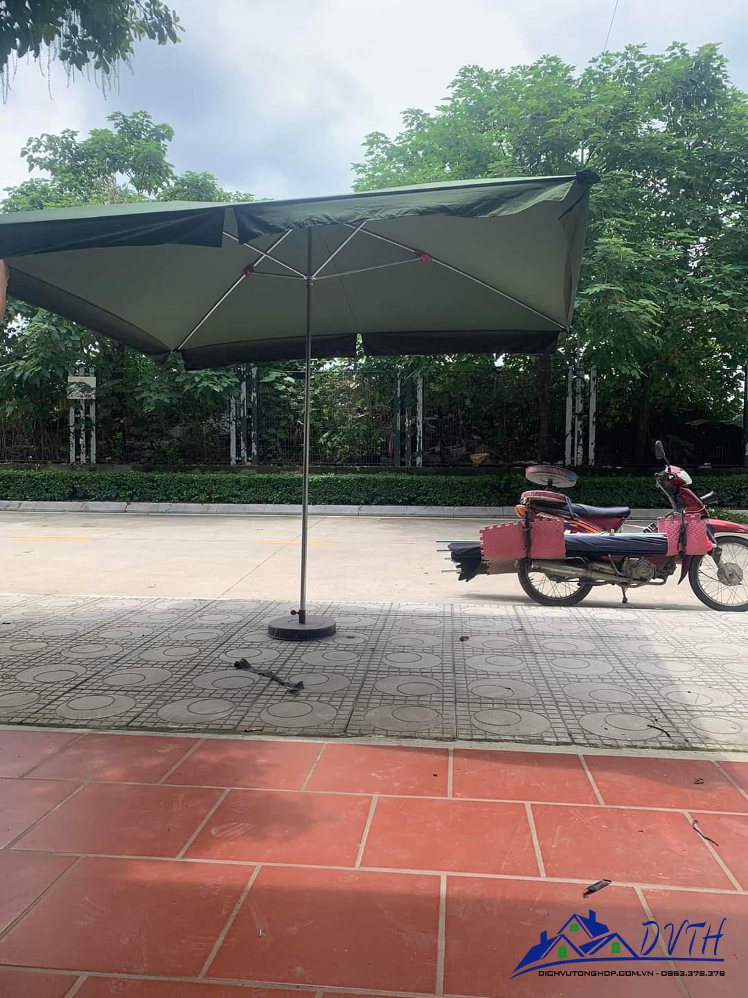 Ô dù che nắng tại Ninh Bình